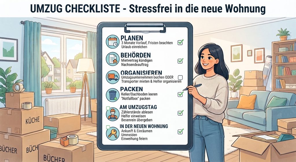 Umzug Checkliste